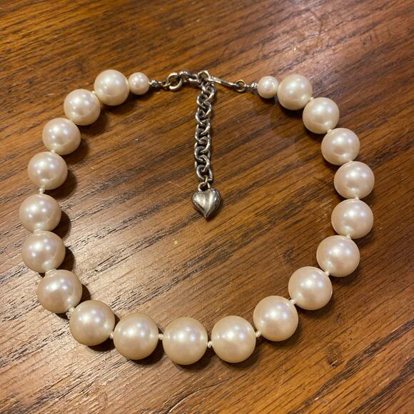 Vintage Carolee large pearl choker - Picture 1 of 6